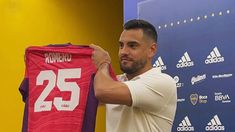 Chiquito Romero en su presentación como jugador de Boca.