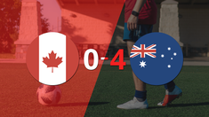 con doblete de hayley raso, australia liquido 4-0 a canada con doblete de hayley raso, australia liquido 4-0 a canada