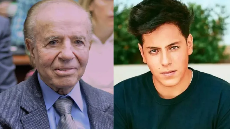 Máximo Sául Menem Bolocco reveló una experiencia paranormal y aseguró que vio a su padre muerto