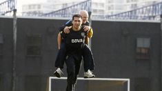 Juan Román Riquelme y Antonio Obrador.