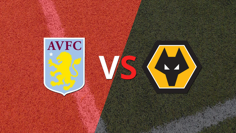 Aston Villa no pudo en casa ante Wolverhampton y empataron 1-1
