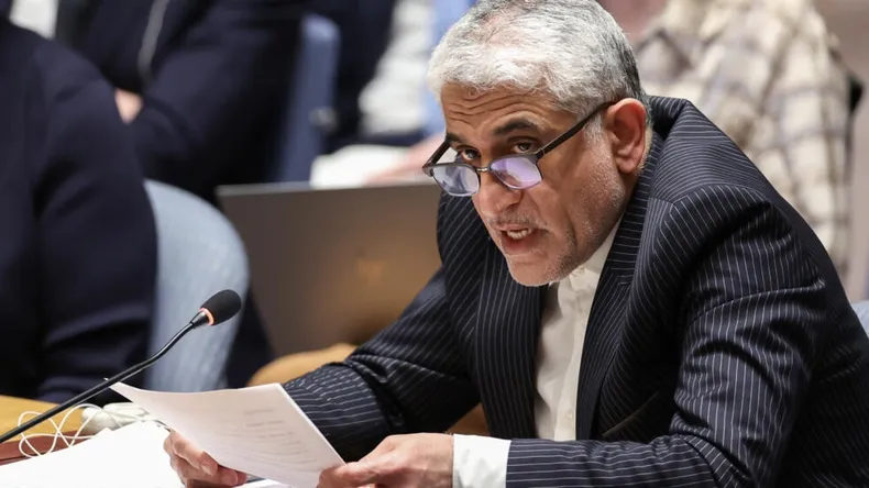 Amir Saeid Iravani intervino en el Congreso de la ONU de este domingo.&nbsp;