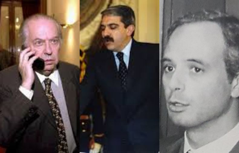 Carlos Corach / Aníbal Fernández / Coti Nosiglia