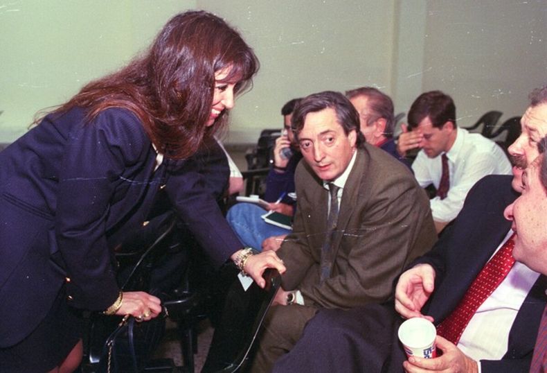 Cristina y Néstor Kirchner fueron convencionales constituyentes por Santa Cruz en 1994.