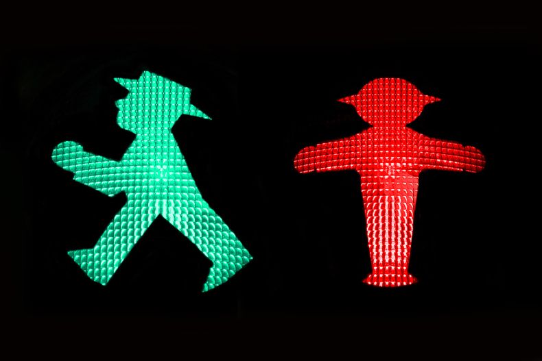 El Ampelmännchen de Berlín Oriental, símbolo de la añoranza por los tiempos comunistas en Alemania.