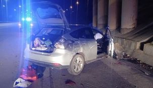 El vehículo sufrió daños por el hecho.