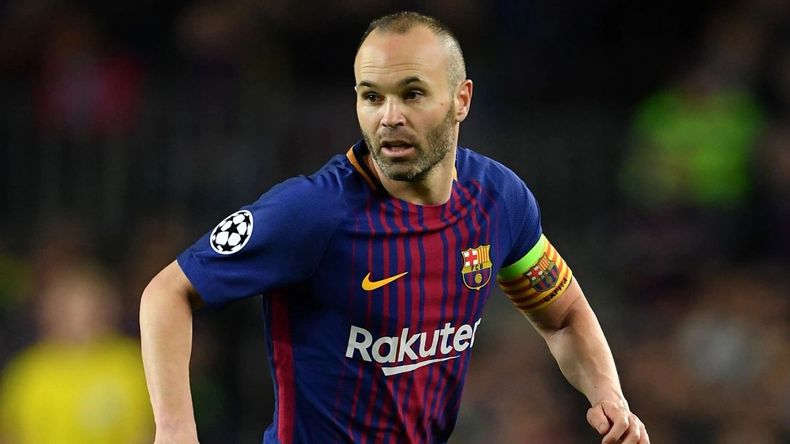 Iniesta, uno de los ídolos de Barcelona.