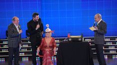 Momento tenso entre Chiche Gelblung y Solita en un sketch de Freddy Villarreal Momento tenso entre Chiche Gelblung y Solita en un sketch de Freddy Villarreal