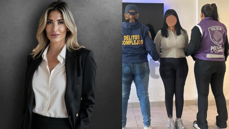 Una de las detenidas por trata de personas es la madre de la vedette.