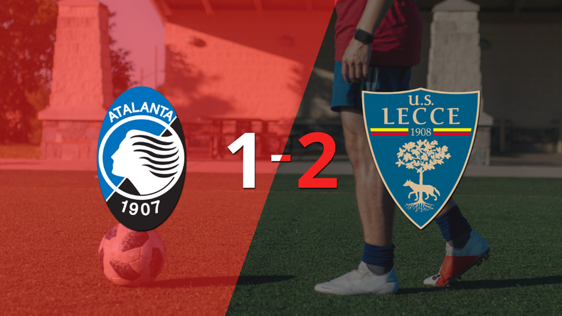 Por una mínima ventaja Lecce se lleva los tres puntos ante Atalanta
