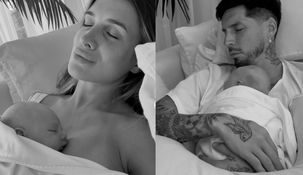 La modelo compartió su nueva dinámica familiar con la llegada de la beba. La modelo compartió su nueva dinámica familiar con la llegada de la beba.