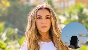 La combinación de microbikini y vestido tejido está causando furor entre las famosas.