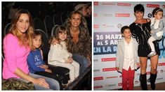 Los famosos disfrutaron con sus hijos de La era de hielo On Ice en La Rural Los famosos disfrutaron con sus hijos de La era de hielo On Ice en La Rural