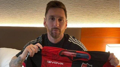 Locura por la llegada de Lionel Messi. Locura por la llegada de Lionel Messi.