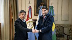 Axel Kicillof y Maximiliano Pullaro firmaron un convenio de asistencia y lucha contra el narcotráfico. Axel Kicillof y Maximiliano Pullaro firmaron un convenio de asistencia y lucha contra el narcotráfico.