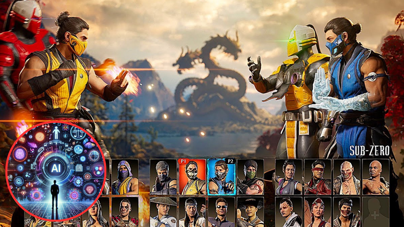 Cómo deberían ser los personajes de Mortal Kombat en la vida real según la inteligencia artificial.