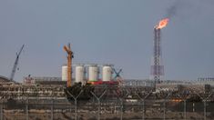 La planta de gas licuado de Ras Laffan en Qatar. La planta de gas licuado de Ras Laffan en Qatar.