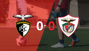 Sin muchas emociones, Portimonense y Santa Clara empataron 0-0