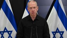 El ministro de Defensa de Israel, Yoav Gallant. El ministro de Defensa de Israel, Yoav Gallant.