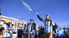 Los hinchas que llegaron hasta la ciudad neozelandesa para alentar a la Selección. Los hinchas que llegaron hasta la ciudad neozelandesa para alentar a la Selección.