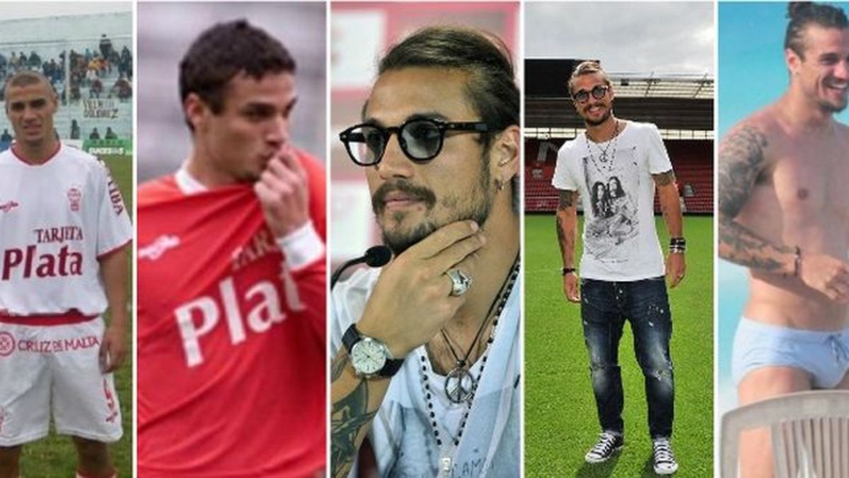 La increíble transformación de Daniel Osvaldo en 10 años: el antes y el  después