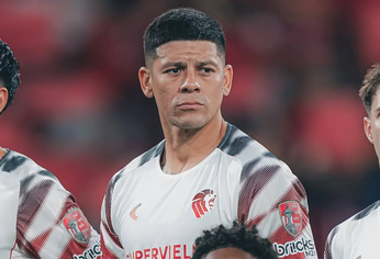 Marcos Rojo en Estudiantes.