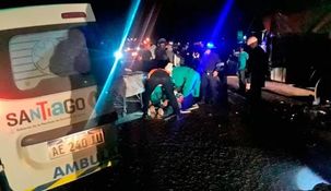 El siniestro ocurrió durante la madrugada a la altura del km 1111, en la localidad de Árraga.&nbsp; 