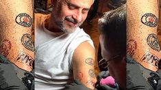 El nuevo tattoo de Rial El nuevo tattoo de Rial