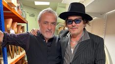 Johnny Depp y Corcho Rodríguez, el empresario que fue el anfitrión en Argentina. Johnny Depp y Corcho Rodríguez, el empresario que fue el anfitrión en Argentina.