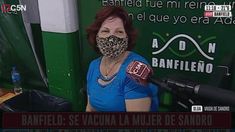 Así se vacunó Olga Garaventa, la viuda de Sandro Así se vacunó Olga Garaventa, la viuda de Sandro