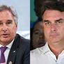 Pablo Quirno y Flávio Bolsonaro.