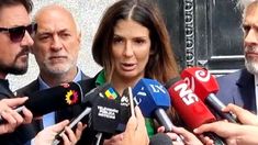 Makintach, a la salida de los tribunales de San Isidro. Makintach, a la salida de los tribunales de San Isidro.