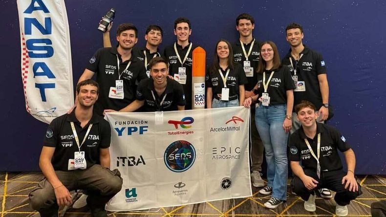 Los alumnos del SEDS ITBA ganaron la competencia por equipos.