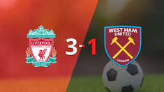 west ham united perdio 3-1 en su visita a liverpool