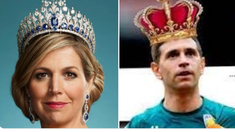 La foto de la Máxima vs Emiliano el Dibu Martínez La foto de la Máxima vs Emiliano el Dibu Martínez