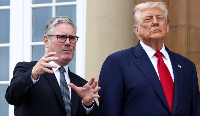Donald Trump afirmó que Keir Starmer renunciará como primer ministro de Reino Unido