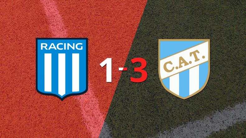 Atlético Tucumán venció en su casa a Racing Club por 3-1