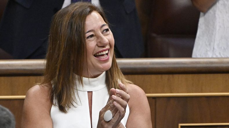 Francina Armengol (PSOE) fue elegida presidenta del Congreso de los Diputados de España.