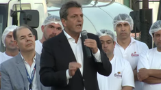 Massa aseguró que los problemas de Argentina se resuelven con trabajo y no con mesías.