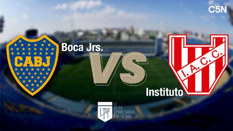 Boca perdió por 3 a 2 contra Instituto por la Liga Profesional.