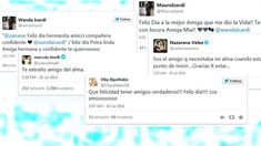 Día del amigo: los famosos saludaron a sus afectos a través de las redes sociales Día del amigo: los famosos saludaron a sus afectos a través de las redes sociales