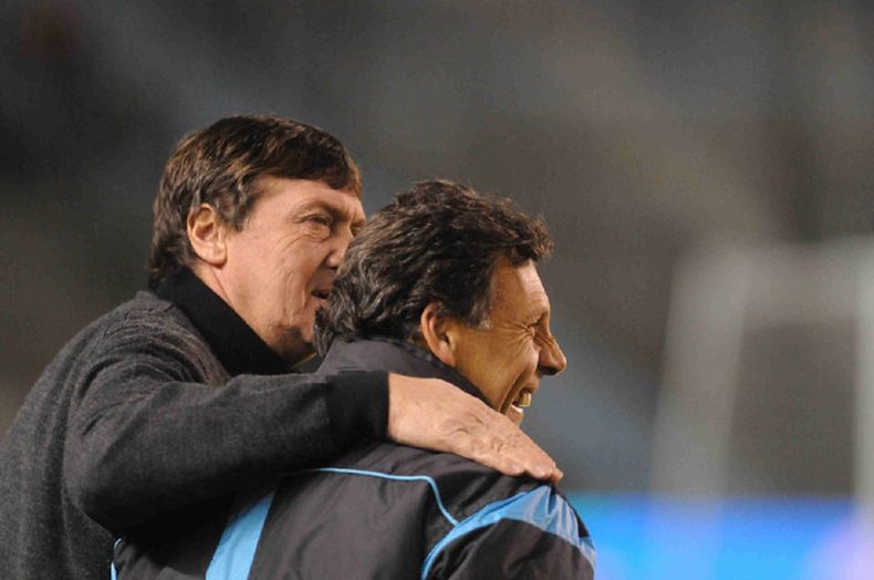 Julio Falcioni y Miguel Ángel Russo. Julio Falcioni y Miguel Ángel Russo.