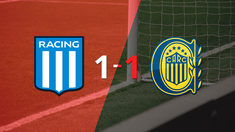racing club logro sacar el empate de local frente a rosario central