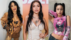 Lali, María Becerra y Emilia juntas en el mismo escenario por primera vez. Lali, María Becerra y Emilia juntas en el mismo escenario por primera vez.