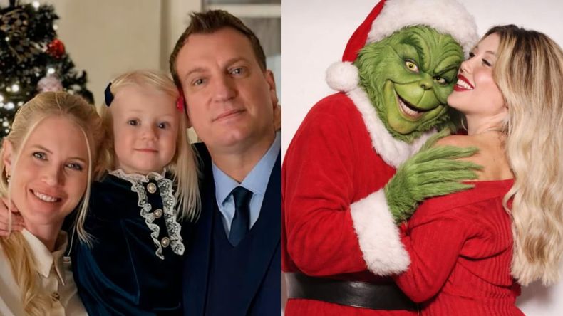 Las Navidades de Maxi López y Wanda Nara.