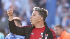 Marcelo Gallardo, entrenador de River. Marcelo Gallardo, entrenador de River.