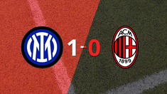triunfo 1-0 de inter ante milan por el derby della madonnina