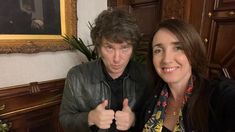 La foto que compartió Villarruel junto a Milei para disipar rumores de una posible pelea.