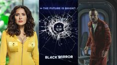Salma Hayek y Aaron Paul, las caras principales de la sexta temporada de Black Mirror. Salma Hayek y Aaron Paul, las caras principales de la sexta temporada de Black Mirror.