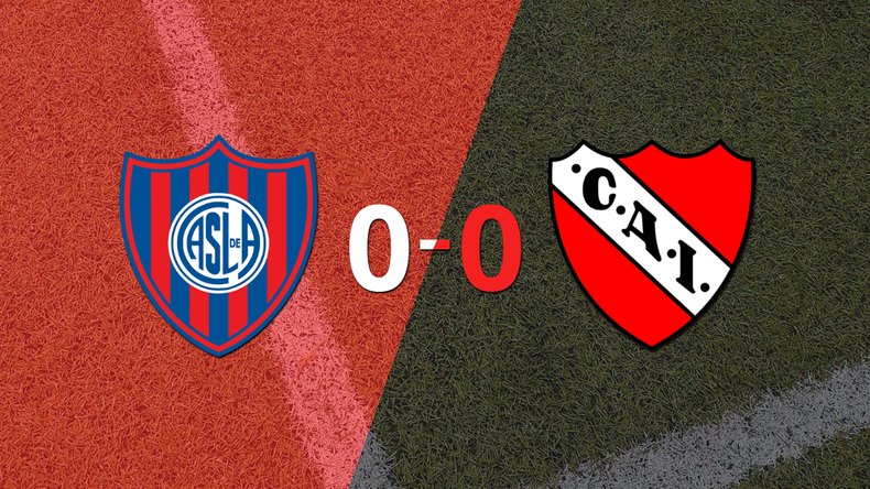 San Lorenzo e Independiente no se hicieron daño y empataron sin goles